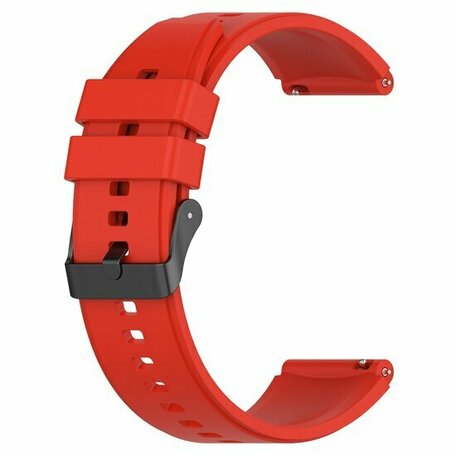 Silikonband mit Schnalle - Rot - Samsung Galaxy Watch 7 - 40mm & 44mm