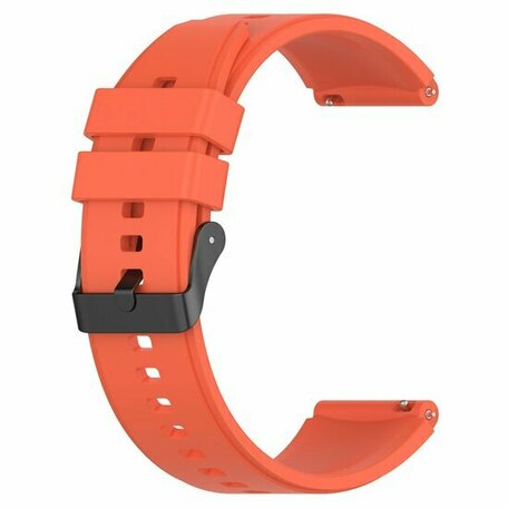 Silikonband mit Schnalle - Orange - Samsung Galaxy Watch 7 - 40mm & 44mm