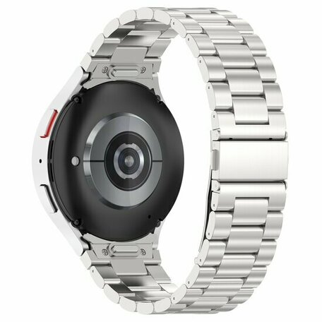 Stahlband mit Verbindungsknopf - Silber - Samsung Galaxy Watch 7 - 40mm & 44mm