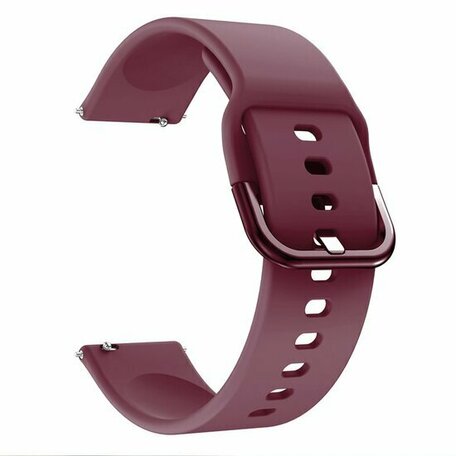 Silikon-Sportband - Bordeaux - Samsung Galaxy Watch 4 Classic - 42mm / 46mm