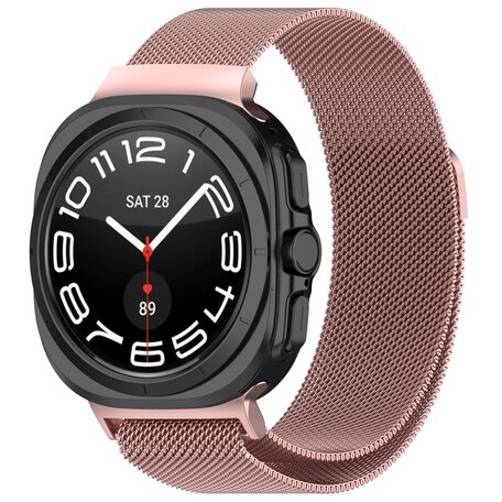 Milanaise Armband - Roségold - Samsung Galaxy Watch Ultra 47mm