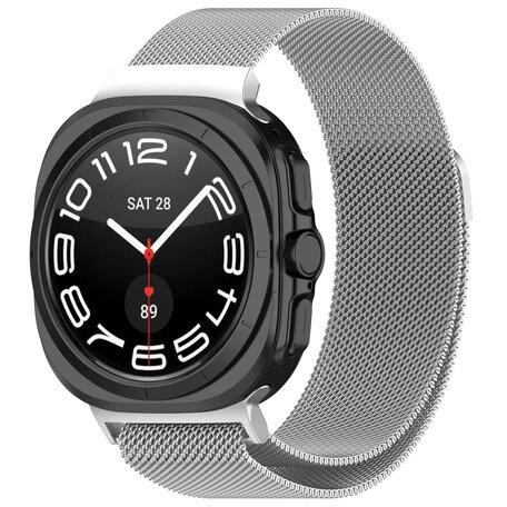 Milanaise Armband - Silber - Samsung Galaxy Watch Ultra 47mm