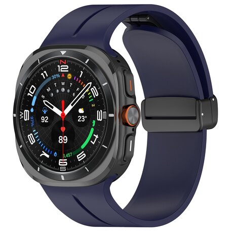 D-Buckle-Sportarmband - Dunkelblau - Samsung Galaxy Watch Ultra 47mm