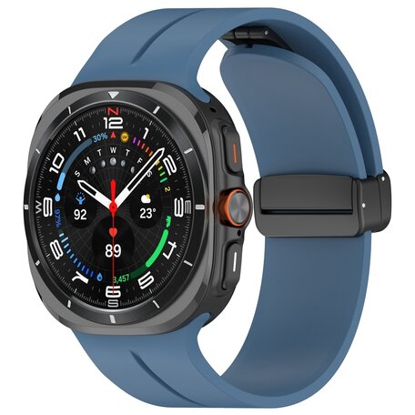 D-Buckle Sportarmband - Blau - Samsung Galaxy Watch Ultra 47mm