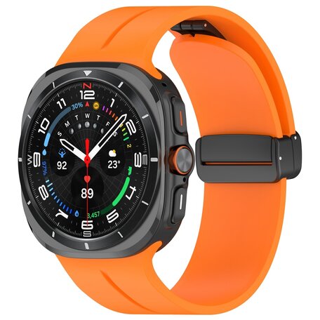 D-Buckle Sportarmband - Orange - Samsung Galaxy Watch Ultra 47mm