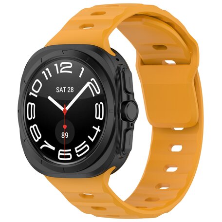 Solid Sportarmband - Ocker - Samsung Galaxy Watch Ultra 47mm