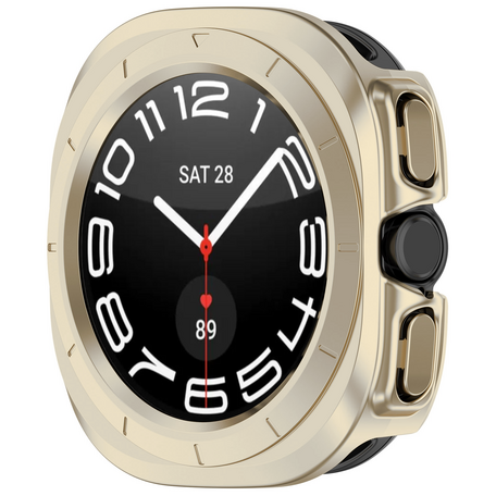 Hartschalengehäuse (offene Vorderseite) - Champagner Gold - Samsung Galaxy Watch Ultra 47mm