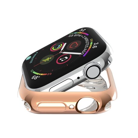 Silikonhülle 42mm - Roségold - Geeignet für Apple Watch 42mm (Serien 1 bis 3)