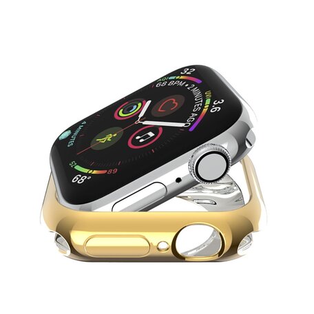 Silikonhülle 42mm - Gold - Geeignet für Apple Watch 42mm (Serien 1 bis 3)