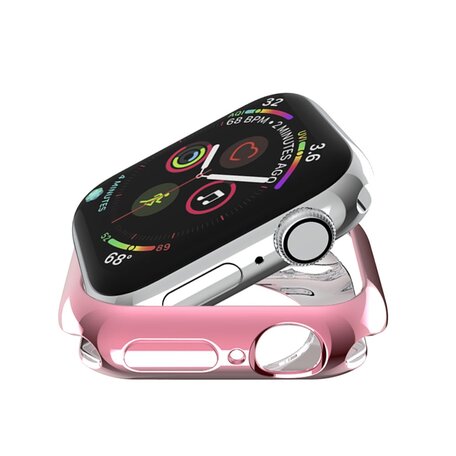 Silikonhülle 42mm - Rosa - Geeignet für Apple Watch 42mm (Serien 1 bis 3)