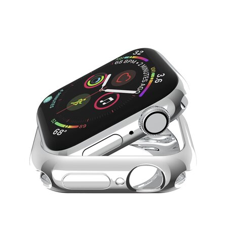 Silikongehäuse 42mm - Silber - Geeignet für Apple Watch 42mm (Serien 1 bis 3)