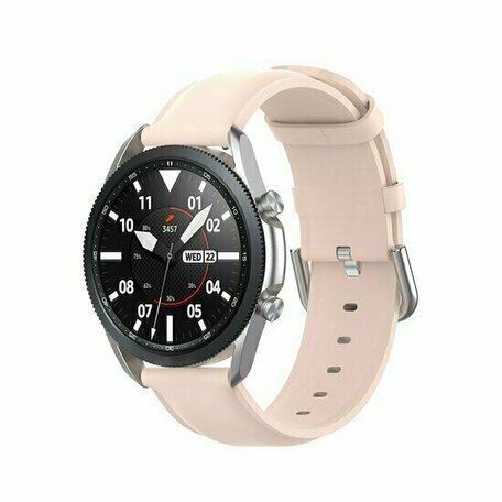 Klassisches Lederarmband - Rosa - Huawei Watch GT 5 (Pro) / GT 4 / GT 3 / GT 2 - 46mm