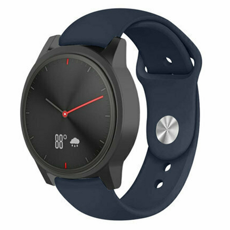 Huawei Watch GT 4 & GT 5 - 41mm / GT 5 Pro - 42mm - Sportarmband - Größe: Large - Navy