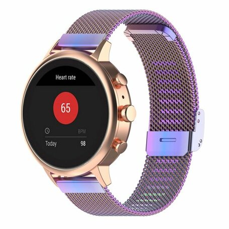 Huawei Watch GT 4 & GT 5 - 41mm / GT 5 Pro - 42mm - Milanaise Band mit Klemmverschluss - Multicolour