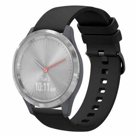 Huawei Watch GT 4 & GT 5 - 41mm / GT 5 Pro - 42mm - Weiches Silikonband - Schwarz