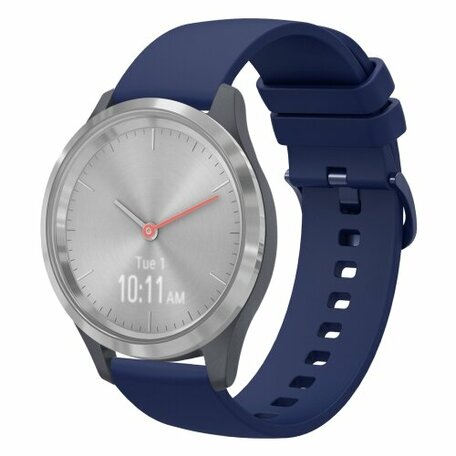 Huawei Watch GT 4 & GT 5 - 41mm / GT 5 Pro - 42mm - Weiches Silikonband - Dunkelblau