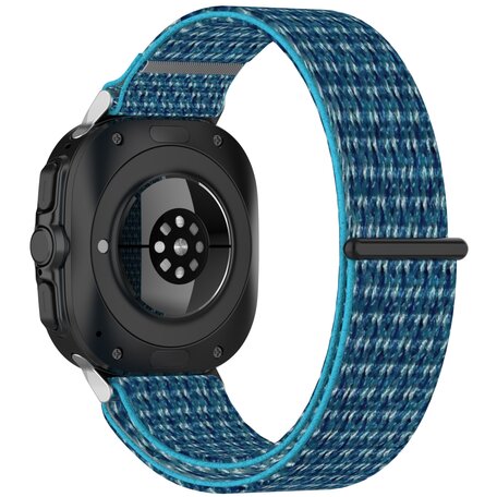 Nylon Sport Looparmband - Blau - Samsung Galaxy Watch Ultra 47mm