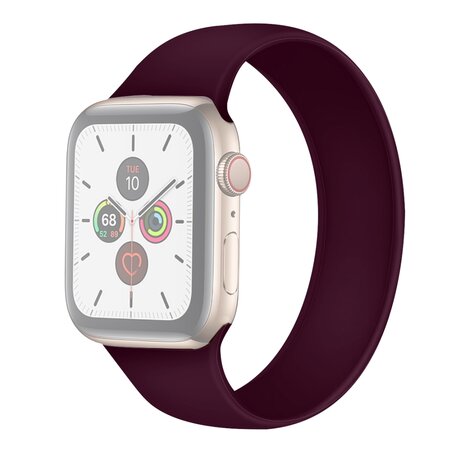 Solo Loop Link series Armband - Größe: S - Lila - Geeignet für Apple Watch 38mm / 40mm / 41mm / 42mm