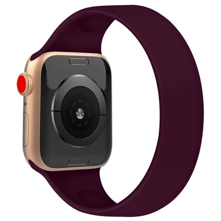 Solo Loop Link series Armband - Größe: S - Lila - Geeignet für Apple Watch 38mm / 40mm / 41mm / 42mm