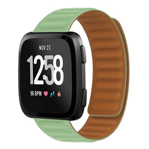 Fitbit Versa 3/4 & Sense 1/2 - Silikon-Schleifenband - Hellgrün