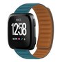 Fitbit Versa 3/4 & Sense 1/2 - Silikon-Schleifenband - Blau grün